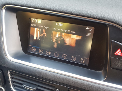 Αναβάθμιση εργοστασιακής οθόνης με Ασύρματο Wireless Apple CarPlay/Android Auto σε Audi Q5 8R