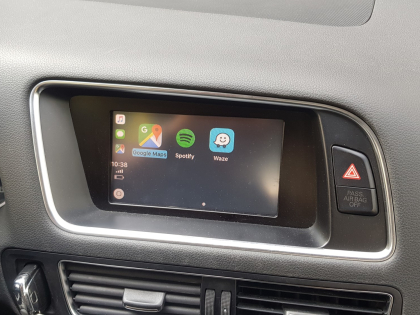 Αναβάθμιση εργοστασιακής οθόνης με Wireless Apple CarPlay/Android Auto σε Audi Q5 8R