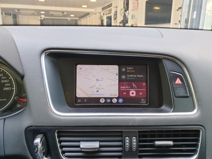 Αναβάθμιση εργοστασιακής οθόνης με Ασύρματο Wireless Apple CarPlay/Android Auto σε Audi Q5 8R