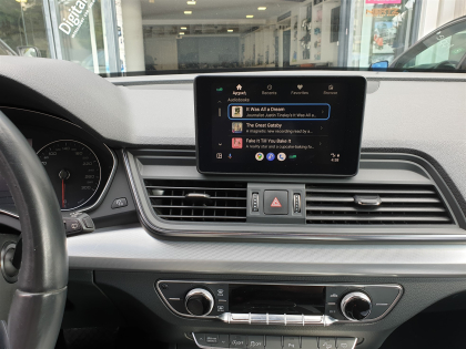 Αναβάθμιση εργοστασιακής οθόνης με Ασύρματο Wireless Apple CarPlay/Android Auto σε Audi Q5 FY του 2017