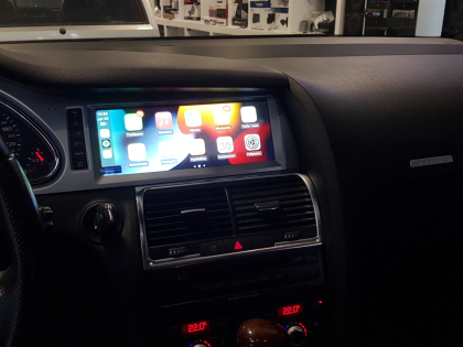 Εγκατάσταση οθόνης Digital IQ με Car Cinema Navigation Android σε Audi Q7 4L.