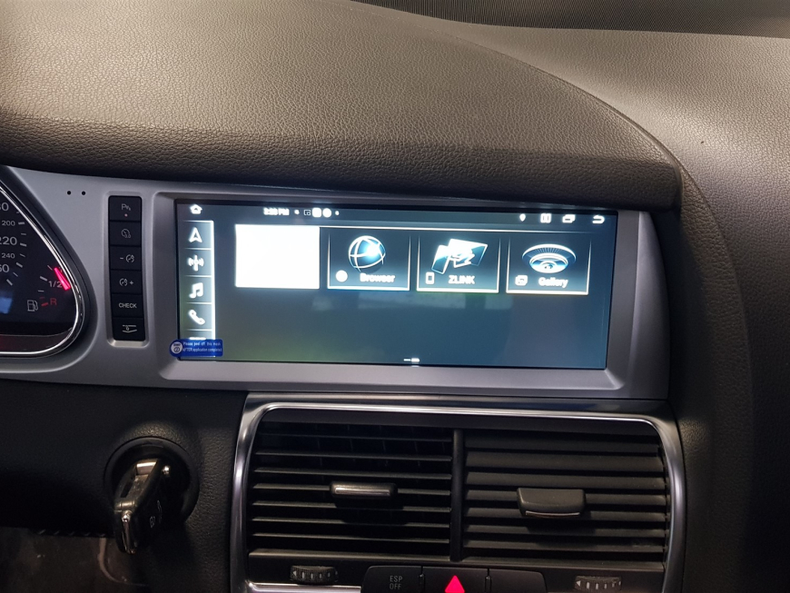 Εγκατάσταση οθόνης Digital IQ με Car Cinema Navigation Android σε Audi Q7 4L.