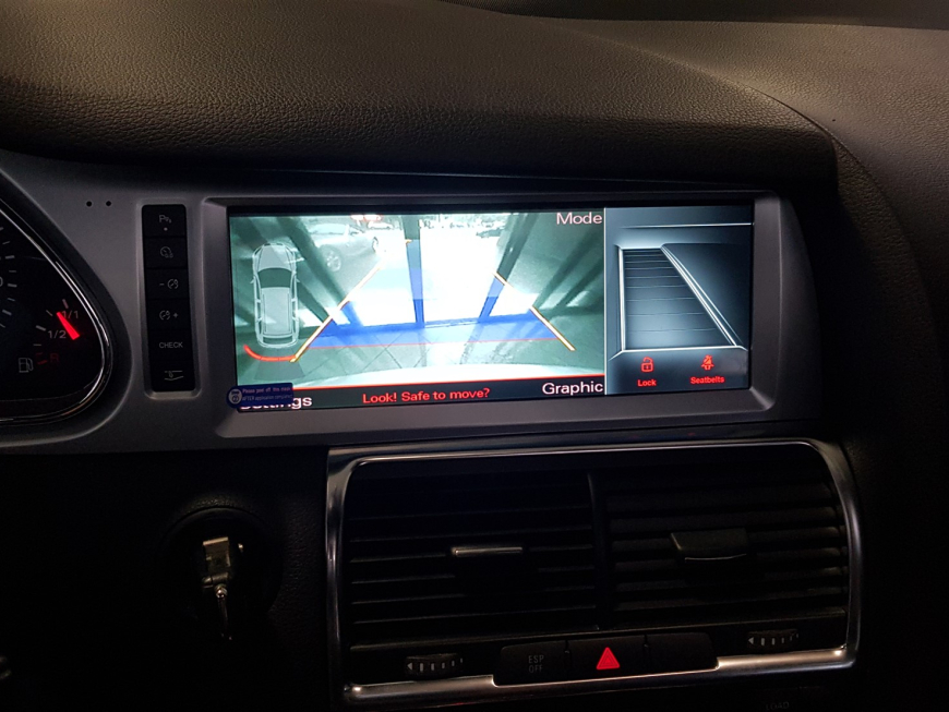 Εγκατάσταση οθόνης Digital IQ με Car Cinema Navigation Android σε Audi Q7 4L.