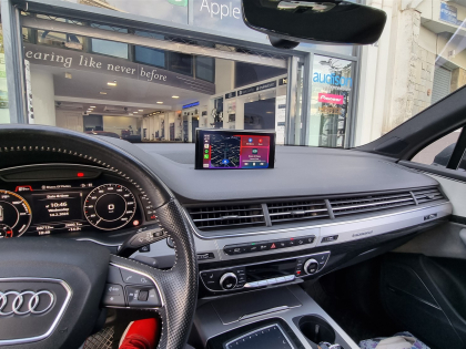Αναβάθμιση εργοστασιακής οθόνης με Ασύρματο Wireless Apple CarPlay/Android Auto σε Audi Q7 4M