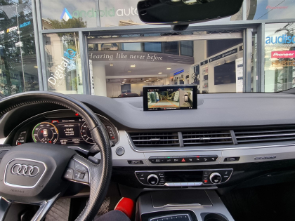 Αναβάθμιση εργοστασιακής οθόνης με Ασύρματο Wireless Apple CarPlay/Android Auto σε Audi Q7 4M