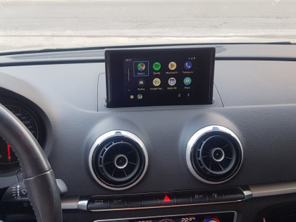 Αναβάθμιση εργοστασιακής οθόνης με  Apple CarPlay/Android Auto σε Audi A3 8V