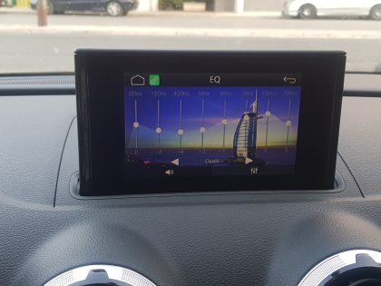 Αναβάθμιση εργοστασιακής οθόνης με  Apple CarPlay/Android Auto σε Audi A3 8V