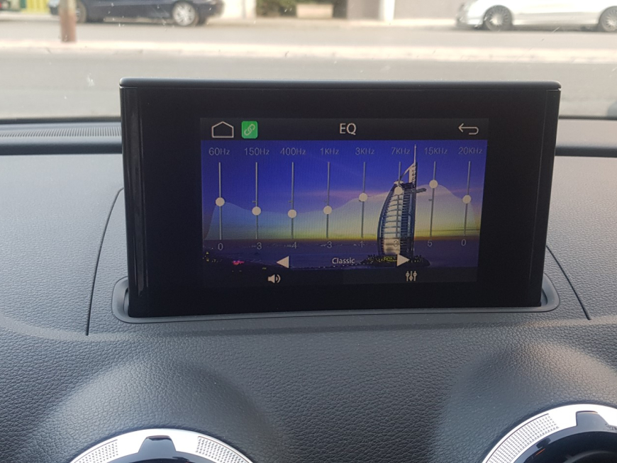 Αναβάθμιση εργοστασιακής οθόνης με  Apple CarPlay/Android Auto σε Audi A3 8V