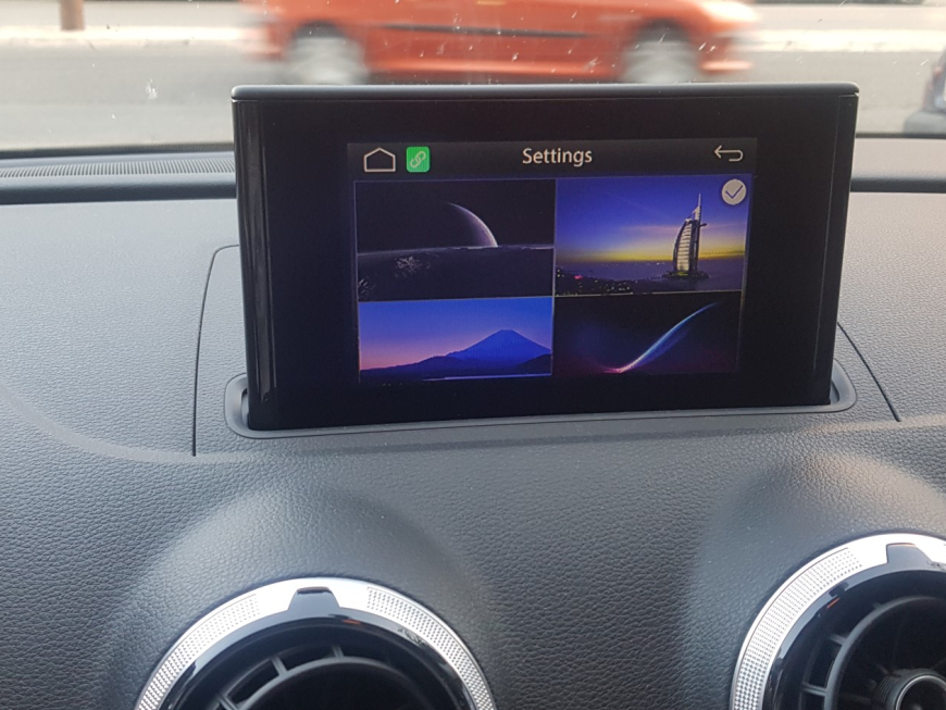 Αναβάθμιση εργοστασιακής οθόνης με  Apple CarPlay/Android Auto σε Audi A3 8V