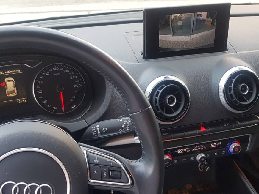 Αναβάθμιση εργοστασιακής οθόνης με  Apple CarPlay/Android Auto σε Audi A3 8V