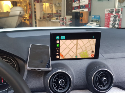 Αναβάθμιση εργοστασιακής οθόνης με Wireless Apple CarPlay/Android Auto σε Audi Q2 GA