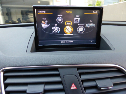 Εγκατάσταση νεου Multimedia & Navigation System σε Audi Q3