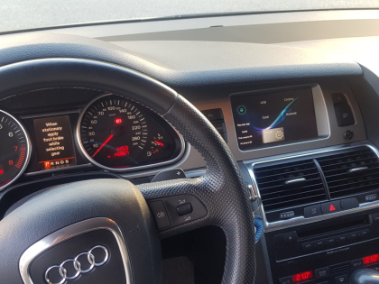 Αναβάθμιση εργοστασιακής οθόνης με Ασύρματο Wireless Apple CarPlay/Android Auto σε Audi Q7 4L