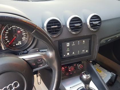 Εγκατάσταση οθόνης 2Din Kenwood σε Audi TT 8J