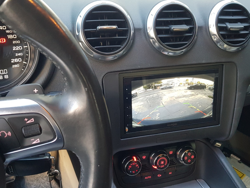 Εγκατάσταση οθόνης 2Din Kenwood σε Audi TT 8J