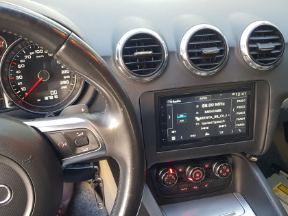 Εγκατάσταση οθόνης 2Din Kenwood σε Audi TT 8J