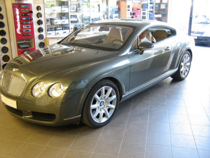 Εγκατάσταση Laser Jammer Blinder σε Bentley Continental GT