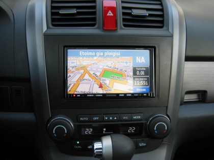 Εγκατάσταση οθόνης 2Din Kenwood σε Honda CR-V του 2007