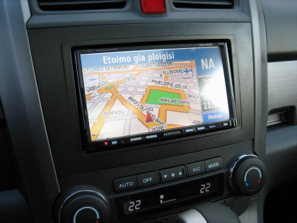 Εγκατάσταση οθόνης 2Din Kenwood σε Honda CR-V του 2007