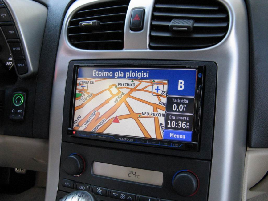 Εγκατάσταση 2Din Kenwood Οθόνης σε  Chevrolet Corvette