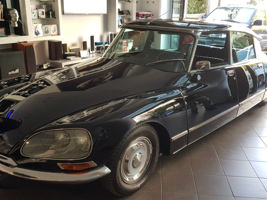 Ηχητική αναβάθμιση σε Citroen DS 23 Pallas 1964