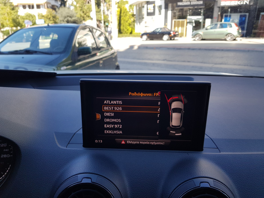 Εγκατάσταση Complete kit APS & Καμερών εμπροσθοπορείας και οπισθοπορείας σε Audi Q2 GA