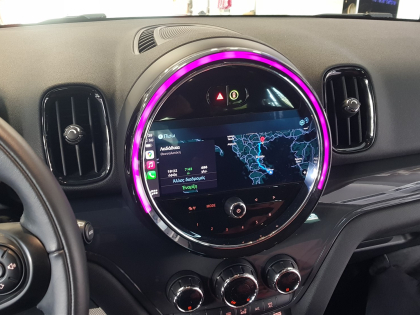 Αναβάθμιση εργοστασιακής οθόνης με Ασύρματο Wireless Apple CarPlay/Android Auto σε Mini Countryman (F60) του 2022