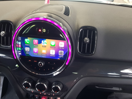 Αναβάθμιση εργοστασιακής οθόνης με Ασύρματο Wireless Apple CarPlay/Android Auto σε Mini Countryman (F60) του 2022