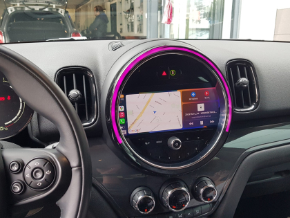 Αναβάθμιση εργοστασιακής οθόνης με Ασύρματο Wireless Apple CarPlay/Android Auto σε Mini Countryman (F60) του 2022