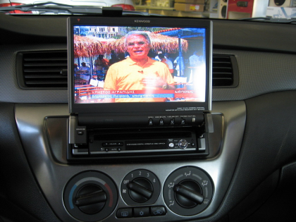 Εγκατάσταση οθόνης 1Din Kenwood σε Mitsubishi Evo 8