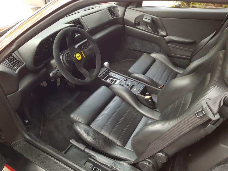 Εγκατάσταση R/CD Kenwood & Ηχείων Focal σε Ferrari F 355 Βerlinetta
