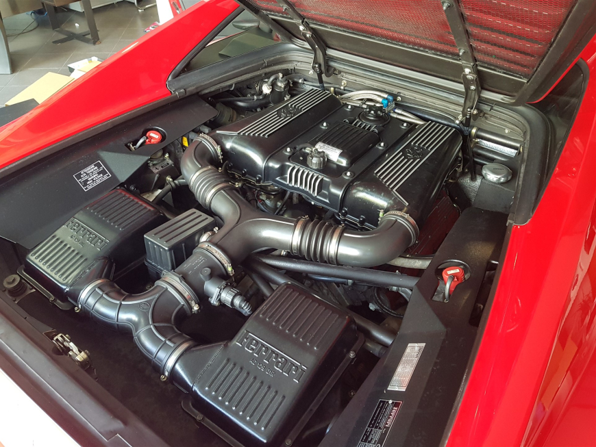 Εγκατάσταση R/CD Kenwood & Ηχείων Focal σε Ferrari F 355 Βerlinetta