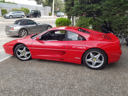 Εγκατάσταση R/CD Kenwood & Ηχείων Focal σε Ferrari F 355 Βerlinetta