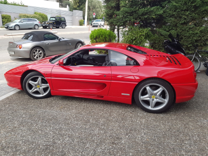 Εγκατάσταση R/CD Kenwood & Ηχείων Focal σε Ferrari F 355 Βerlinetta