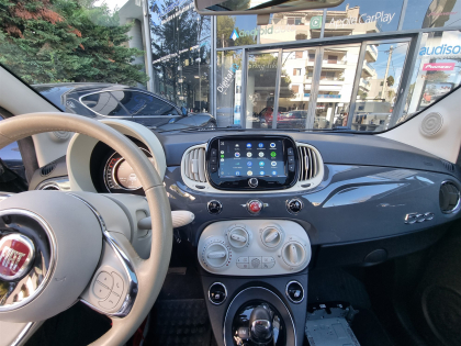 Εγκατάσταση οθόνης Digital IQ και κάμερας οπισθοπορείας σε Fiat 500