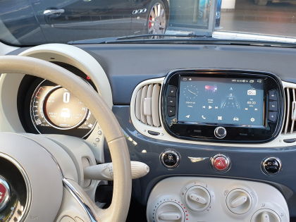 Εγκατάσταση οθόνης Digital IQ και κάμερας οπισθοπορείας σε Fiat 500