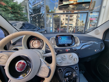 Εγκατάσταση οθόνης Digital IQ και κάμερας οπισθοπορείας σε Fiat 500