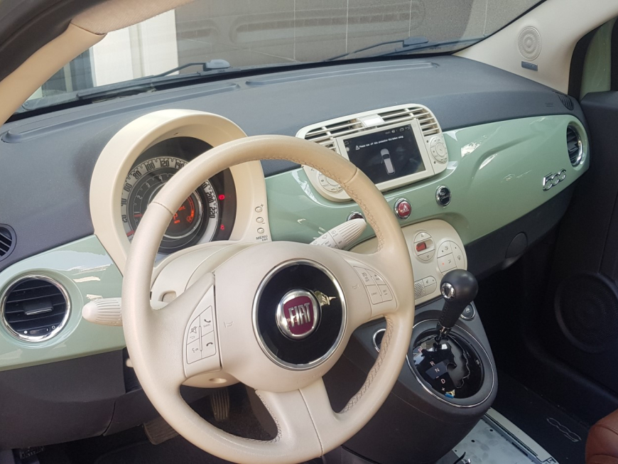 Εγκατάσταση οθόνης Digital IQ σε Fiat 500