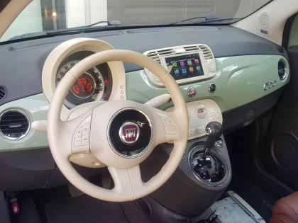 Εγκατάσταση οθόνης Digital IQ σε Fiat 500