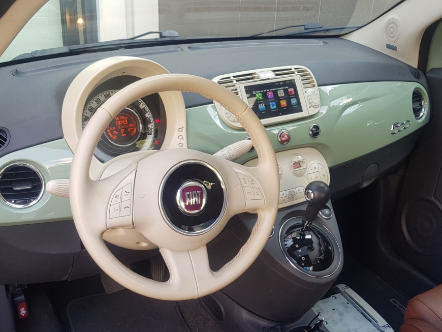 Εγκατάσταση οθόνης Digital IQ σε Fiat 500