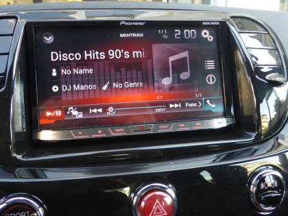 Εγκατάσταση οθόνης Pioneer σε Fiat 500L Abarth