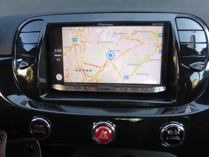 Εγκατάσταση οθόνης Pioneer σε Fiat 500L Abarth