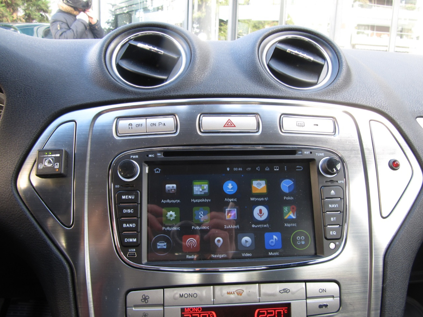 Εγκατάσταση ΟΕΜ οθόνης Digital IQ σε Ford Mondeo.