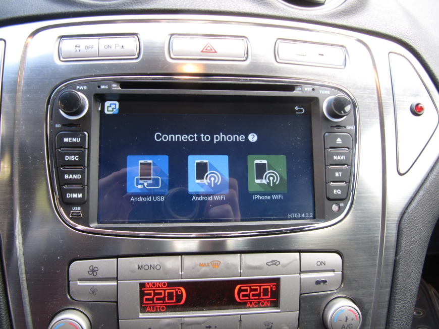 Εγκατάσταση ΟΕΜ οθόνης Digital IQ σε Ford Mondeo.