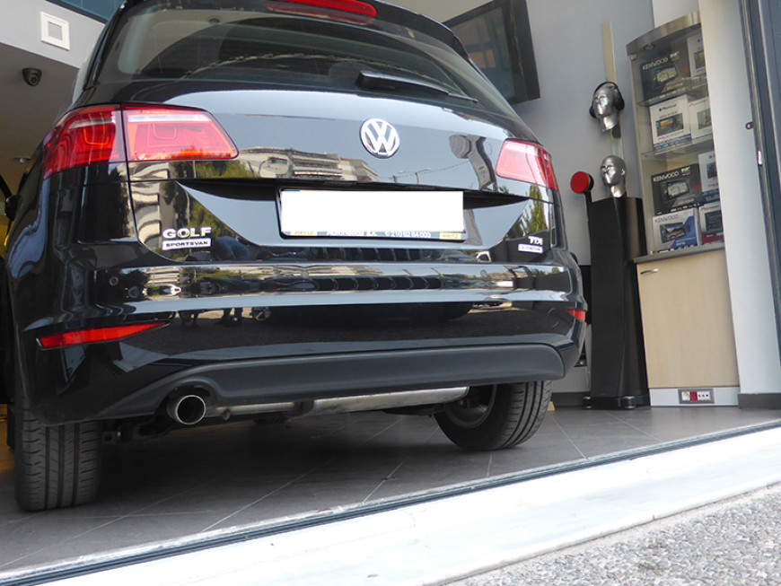 Αναβάθμιση εργοστασιακής οθόνης με Adaptiv-Navigation σε VW Golf 7 Sportsvan 