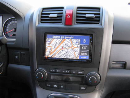 Εγκατάσταση οθόνης 2Din Kenwood σε Honda CR-V του 2008