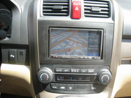 Εγκατάσταση οθόνης 2Din Kenwood σε Honda CR-V tou 2007