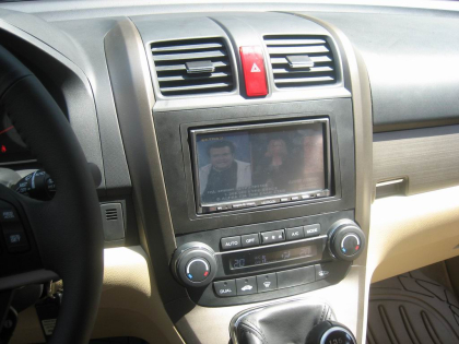 Εγκατάσταση οθόνης 2Din Kenwood σε Honda CR-V tou 2007
