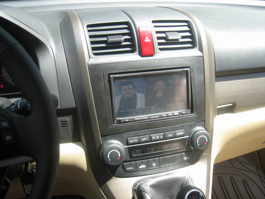 Εγκατάσταση οθόνης 2Din Kenwood σε Honda CR-V tou 2007