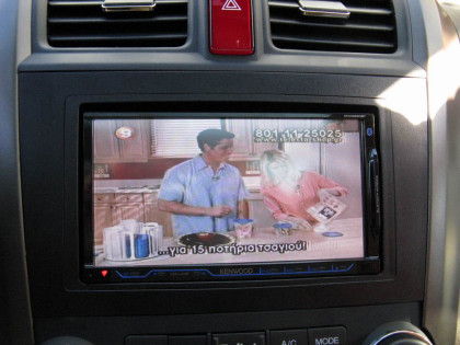 Εγκατάσταση οθόνης 2Din Kenwood σε Honda CR-V του 2008